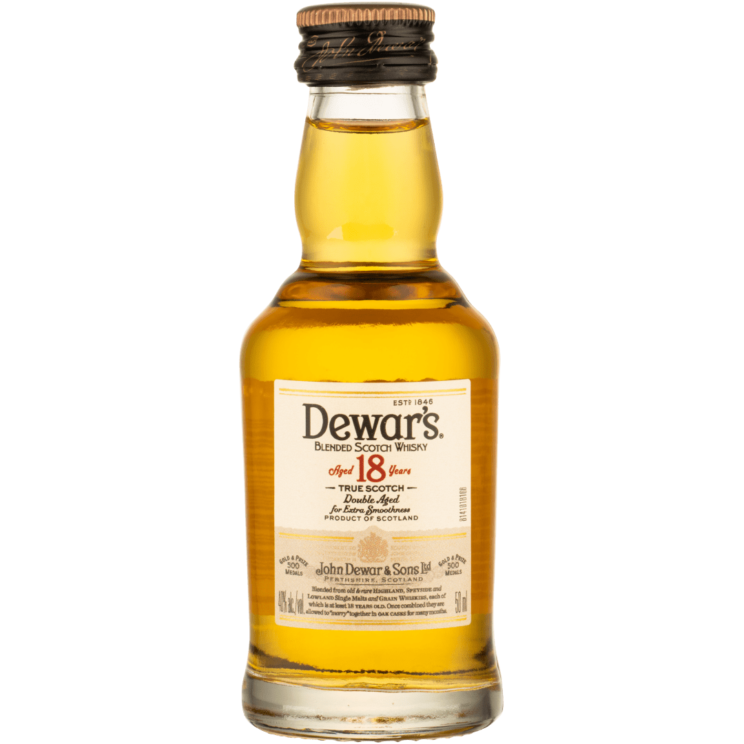 Dewar's 18 Year Old Scotch Whisky 40% 50mL