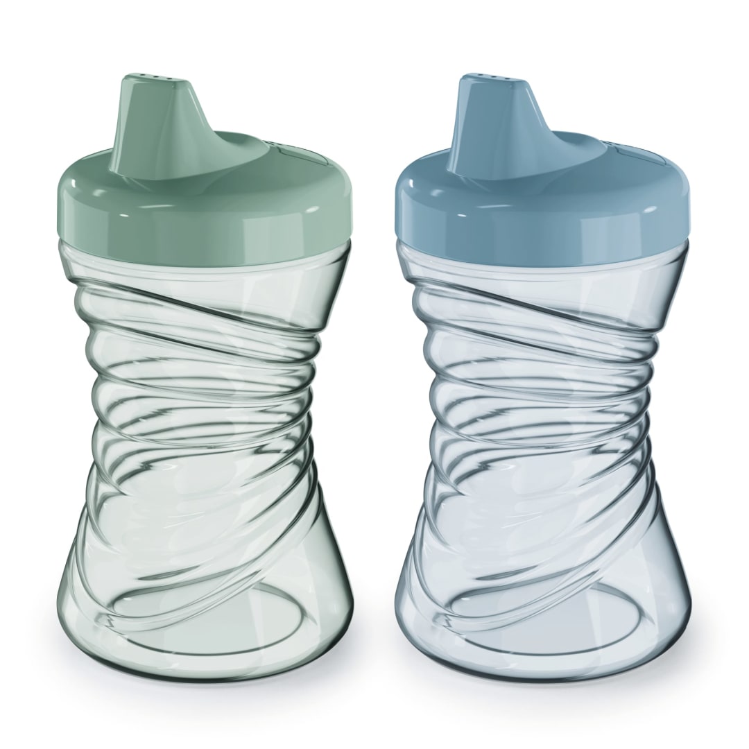 NUK® First Choice Fun Grips® Hard Spout Cup, 10 oz, 1 Pack Mixed Case Pack