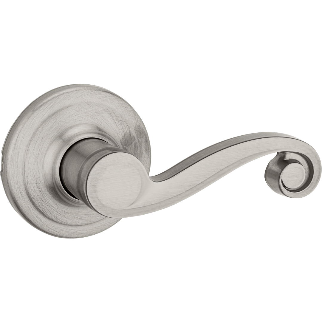 Lido Hall/Closet Lever in Satin Nickel