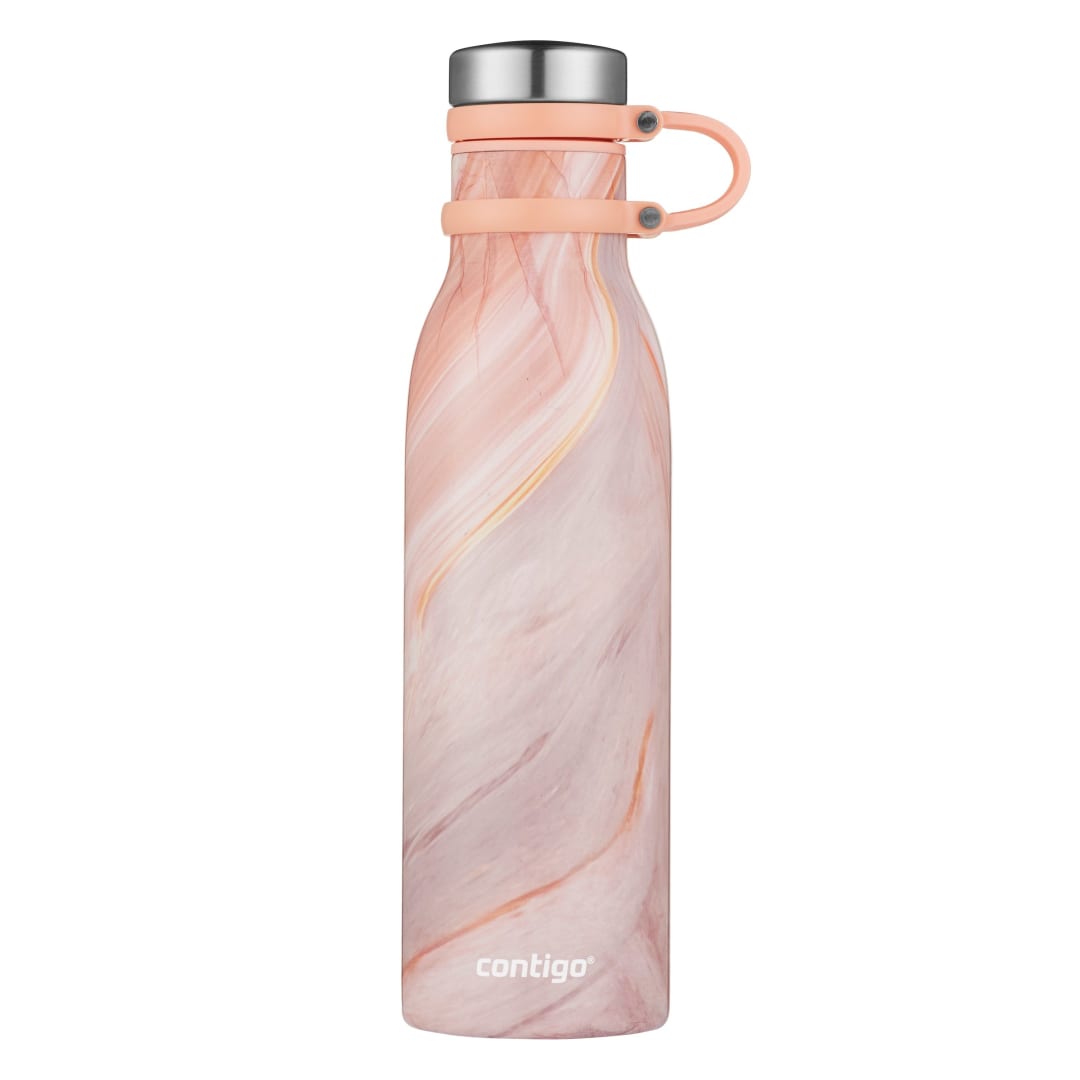 Contigo® Couture Matterhorn Stainless Steel Water Bottle, Pink Marble, 20 oz