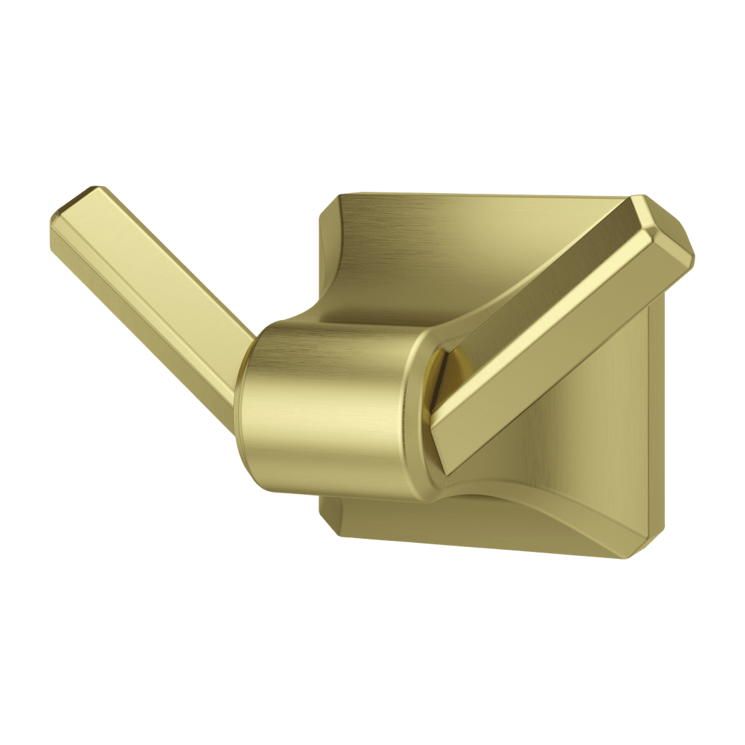 Park Avenue Robe Hook in Brushed Gold