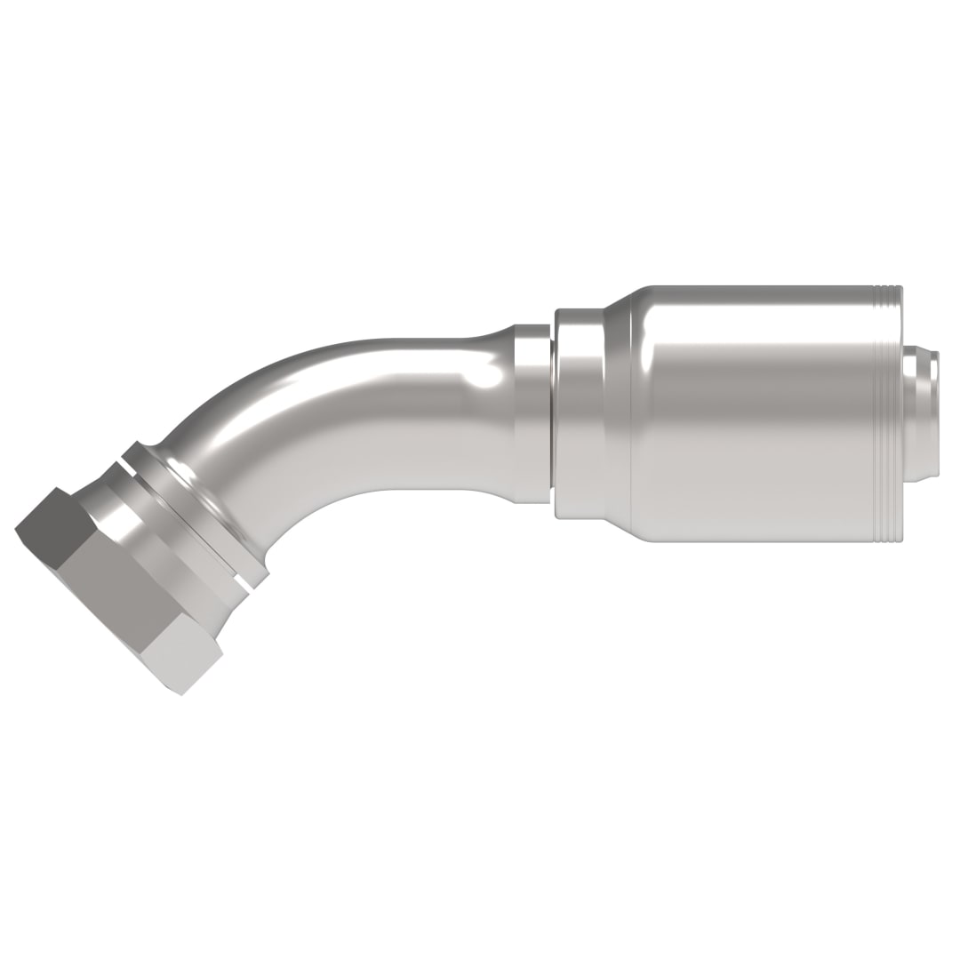 Aeroquip 1 1/2 Female JIC X 1 1/2 Hose 45 Degree