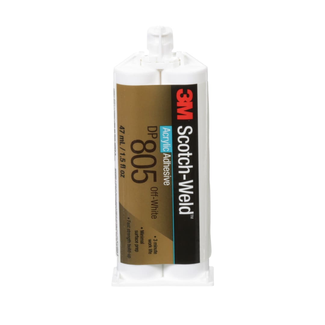 3M™ Scotch-Weld™ Acrylic Adhesive DP805, Off-White, 48.5 ml