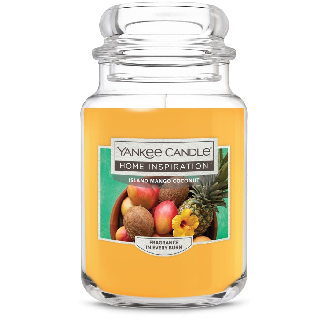Yankee Candle Home Inspiration Island Mango Coconut Large Jar Candle