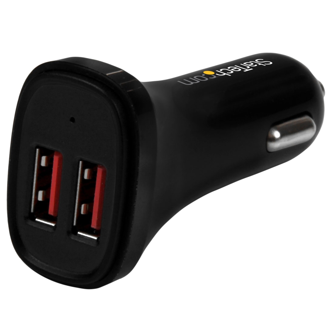 2 Port USB Car Charger with Smart IC 4 8A