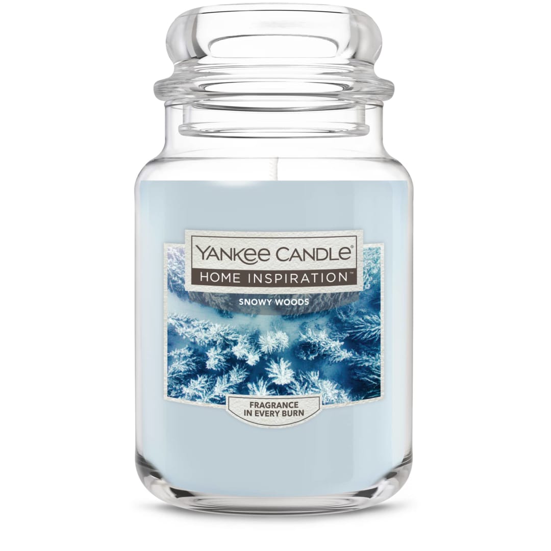 Yankee Candle Home Inspiration Snowy Woods Large Jar Candle