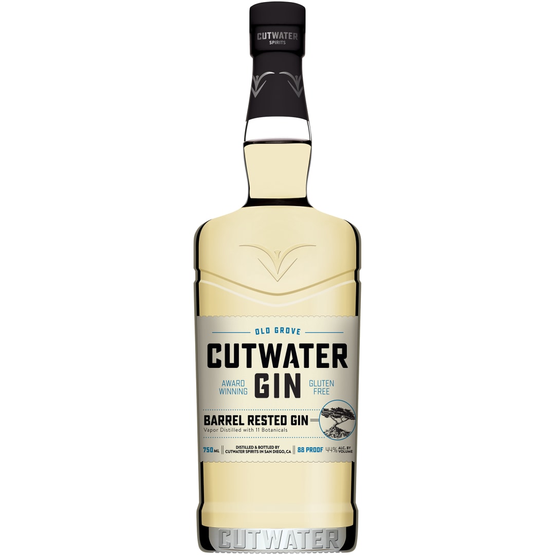 Cutwater Spirits Old Grove Barrel Rested Gin, 750ml Bottle
