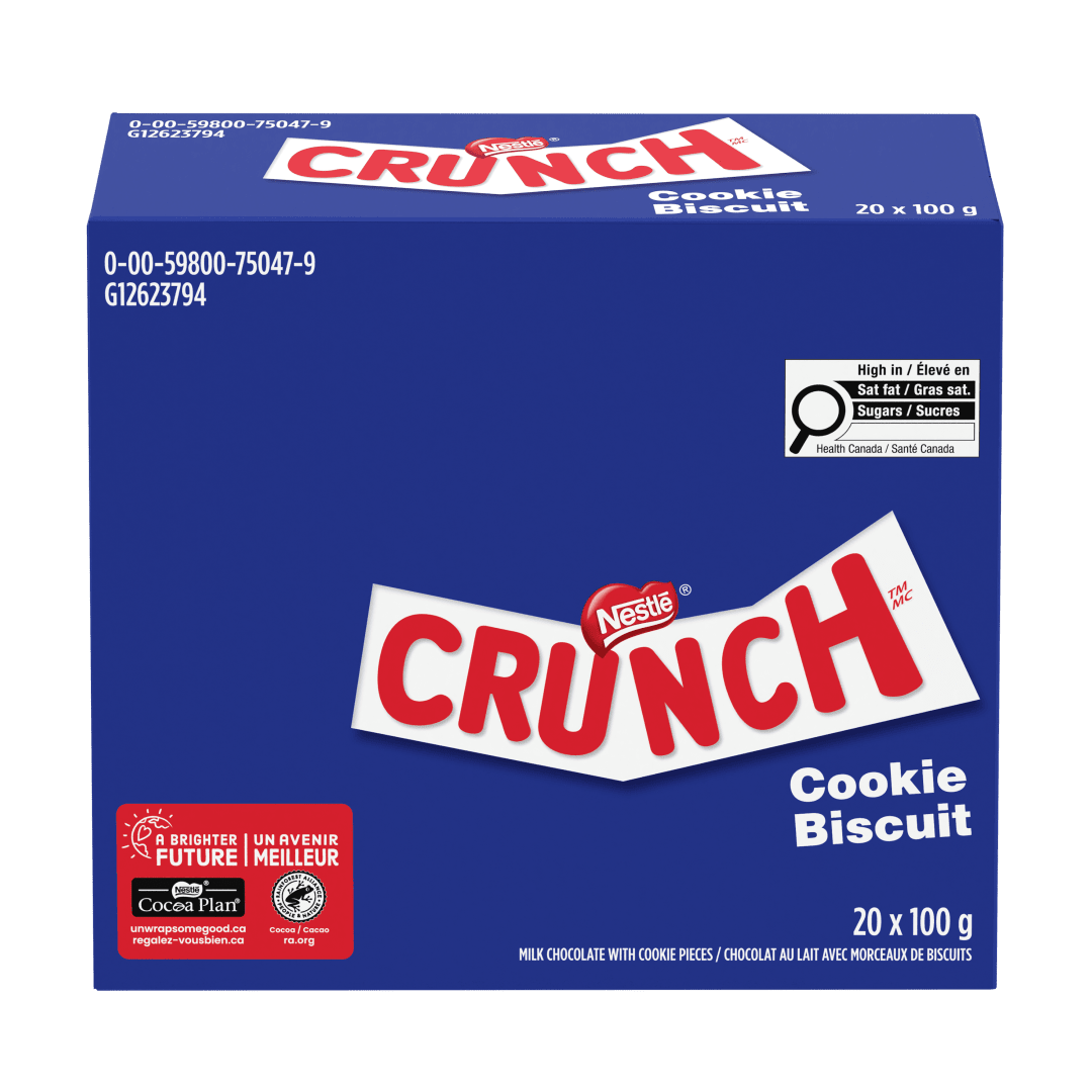 CRUNCH Cookie RA MB 20x100g N1 CA