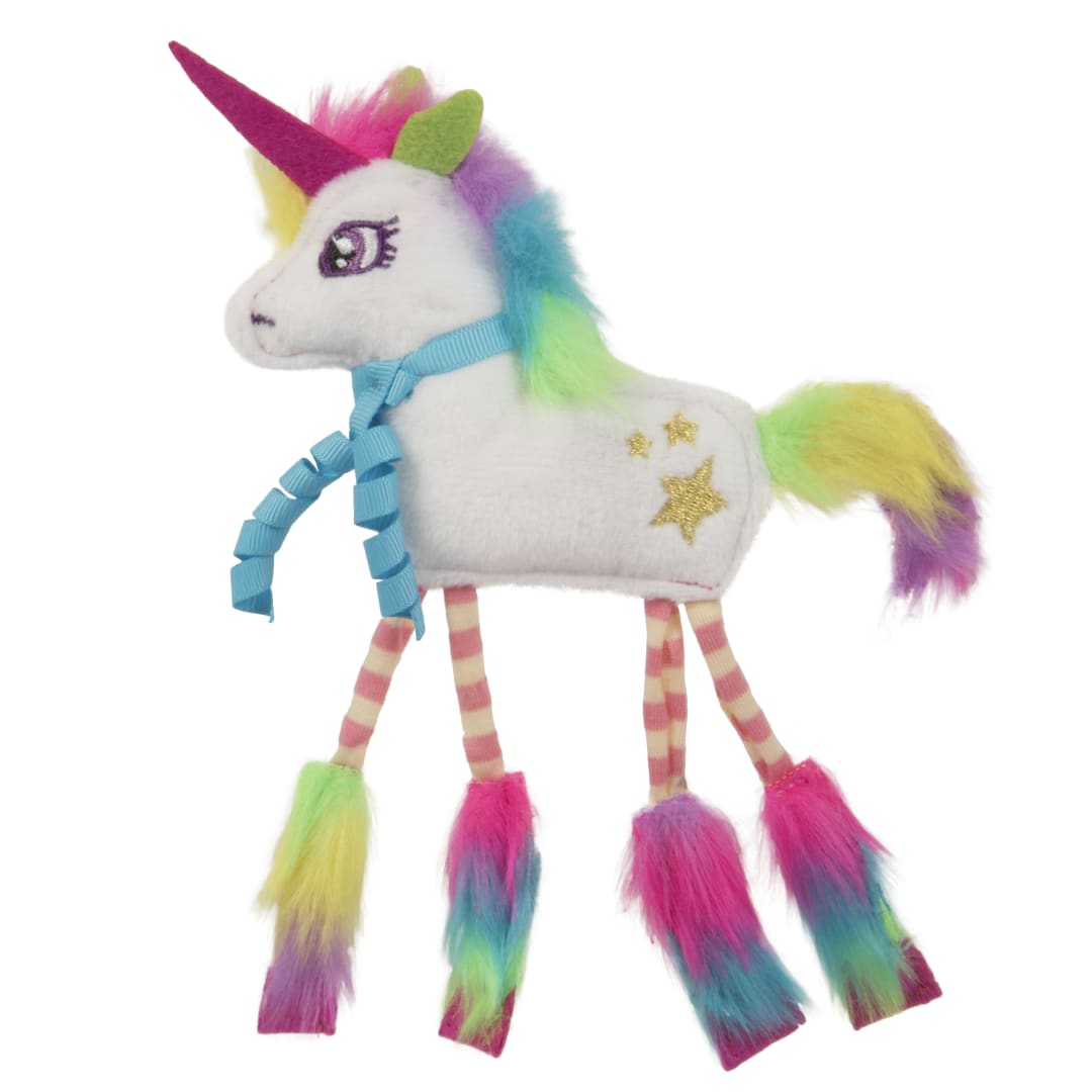 SmartyKat Dazzle Unicorn Plush Crinkle Catnip Cat Toy