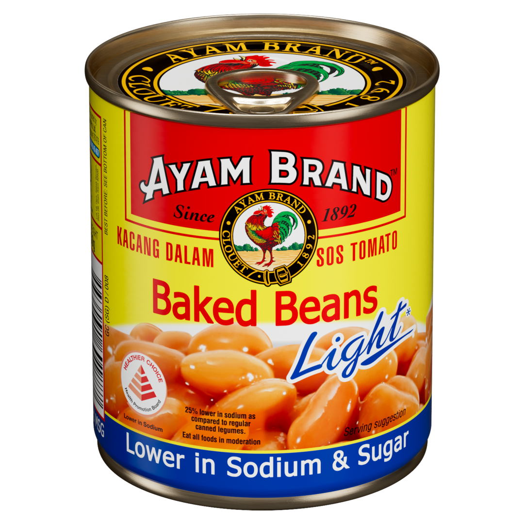 Baked Beans Tomato Sauce Light 48x230g