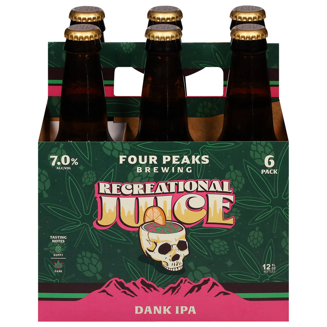 Four Peaks Brewing Dank IPA Recreational Juice Beer 6 - 12 fl oz Bottles