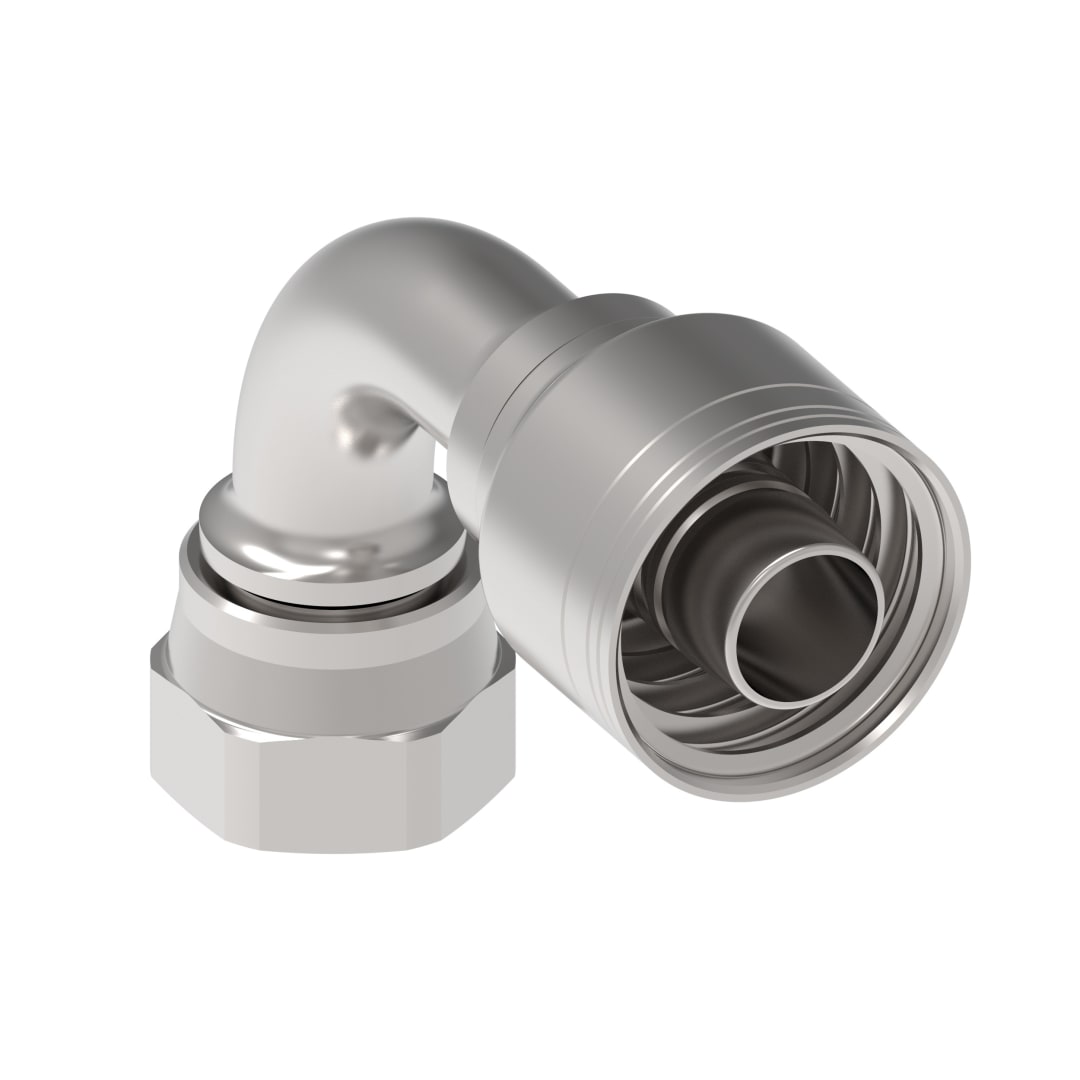Aeroquip 3/4 FJIC 90 Degree X 3/4 Hydraulic Hose Fitting 4 Way