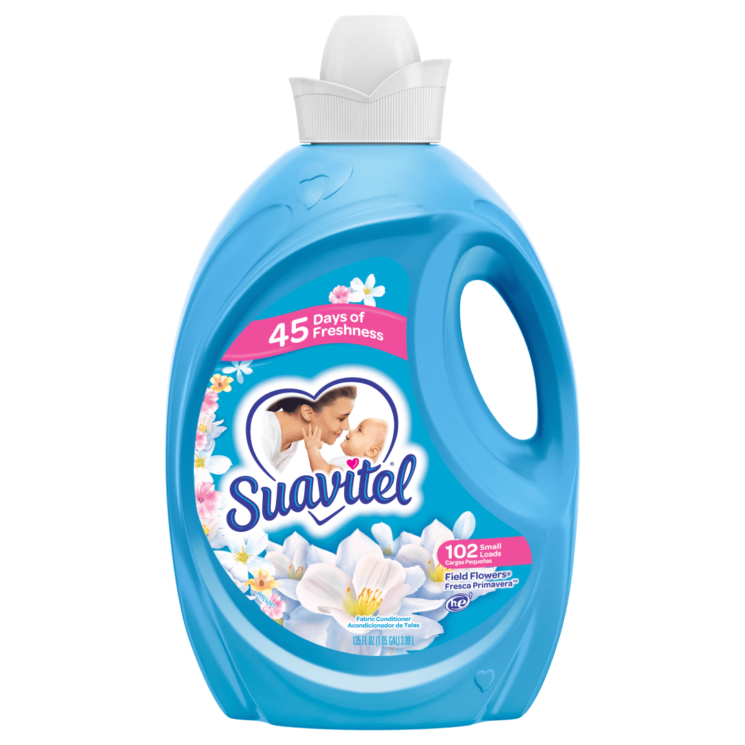 Suavitel Fabric Softener, Field Flowers - 135 fluid ounce