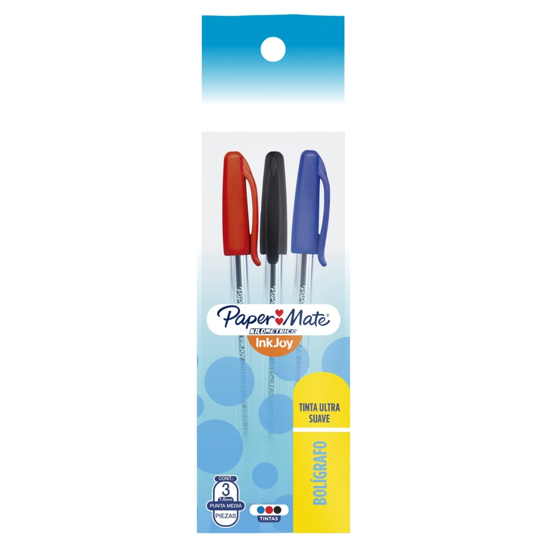 KILOMETRIC PEN 100 3CD ASSORTED BASIC