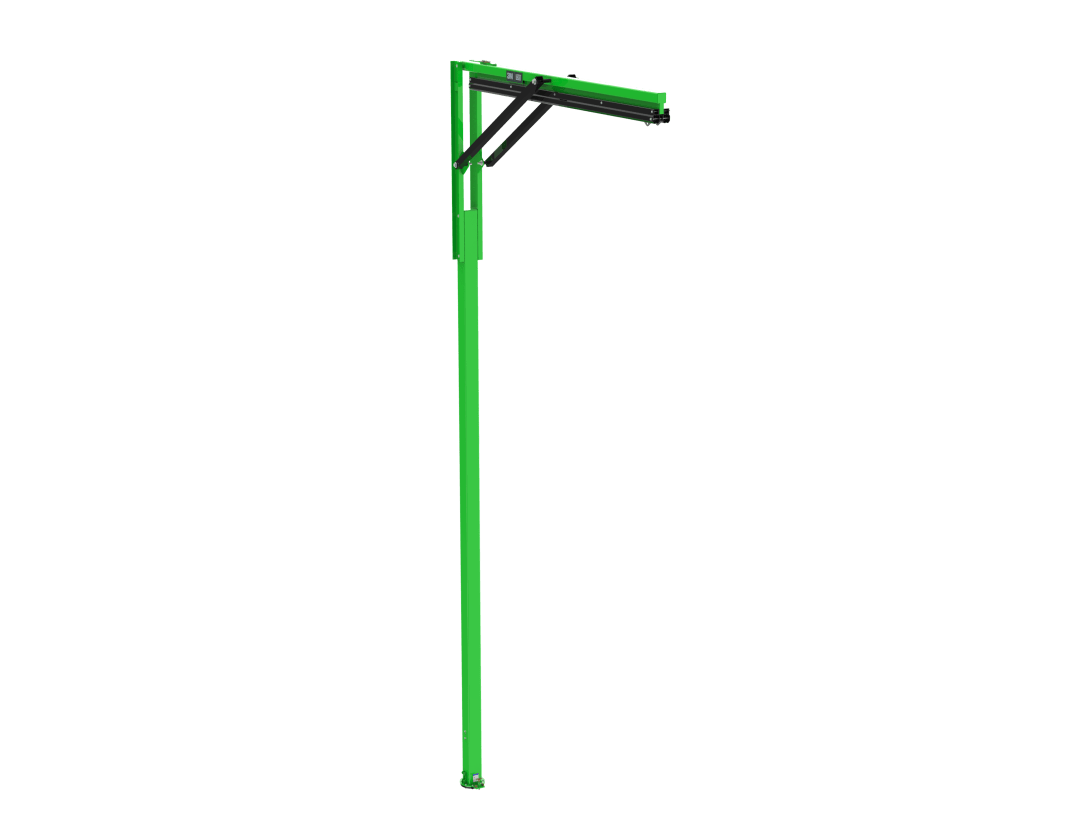 3M™ DBI-SALA® FlexiGuard™ M200 Modular Jib Semi-Fixed Height Mast Anchor, 2 User, 7.6–9.1m Height, 3.7m Width, 8530904