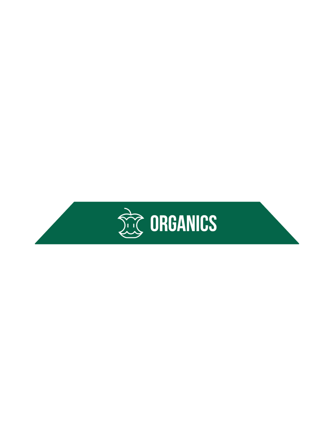  FUSION - Label - Top-Load - Organics - Green