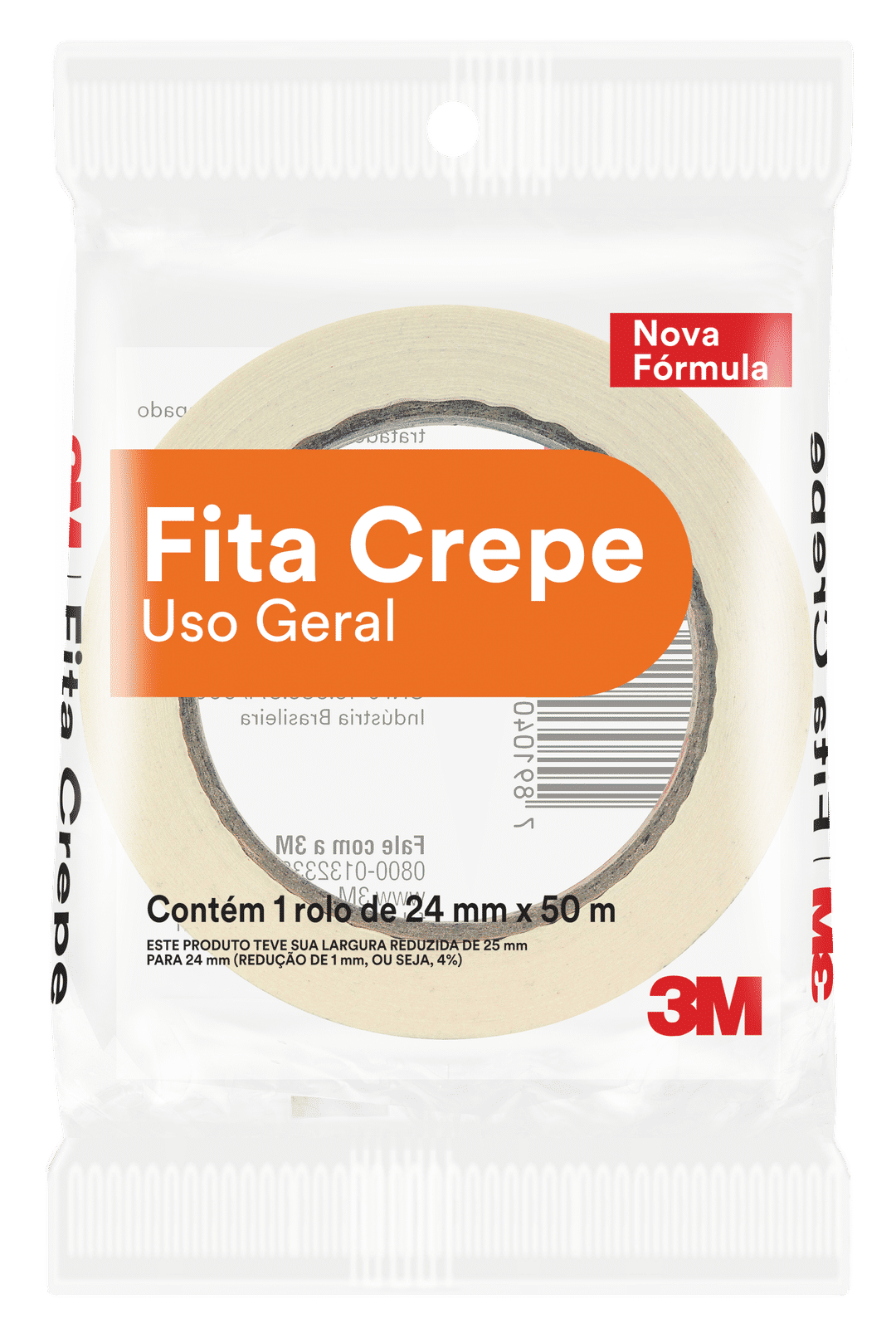 Fita Crepe 3M™ – 18 mm x 50 m