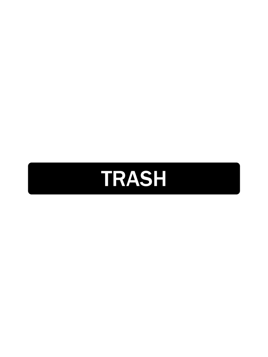  EVOLVE - Label - Trash - Full - Black-White