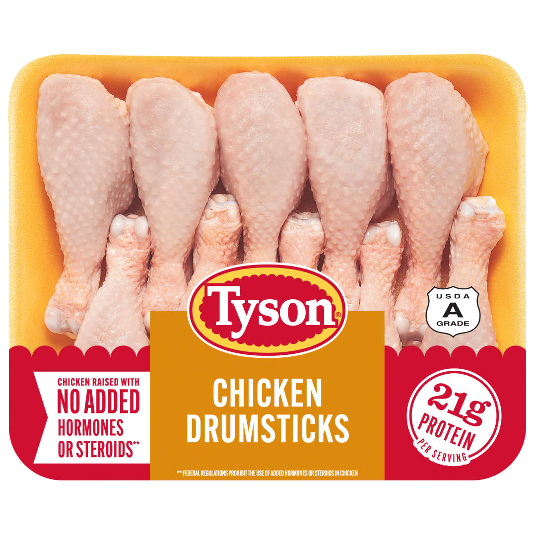 Tyson® All Natural Fresh Chicken Drumsticks, 3 lb.