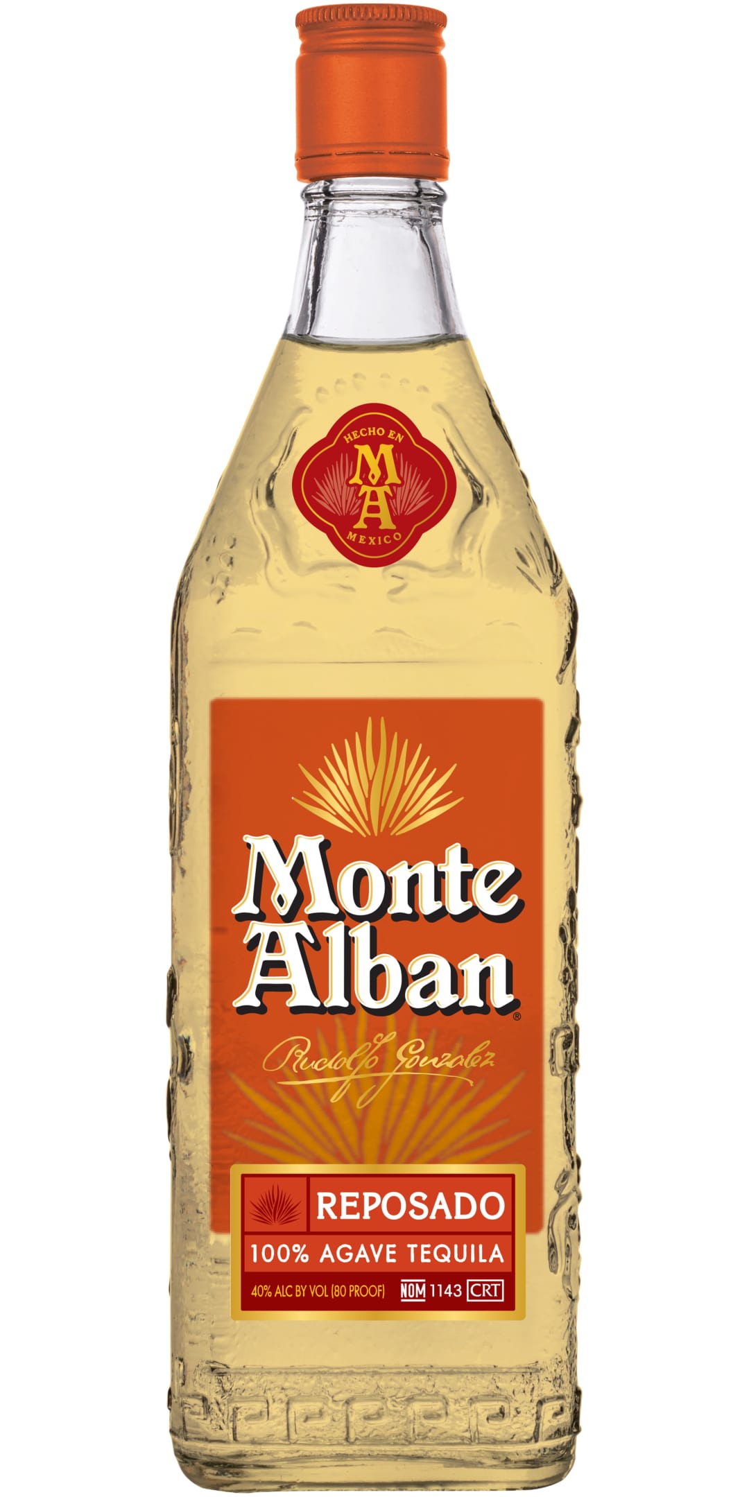 Monte Alban Reposado Tequila 750ml 80 Proof