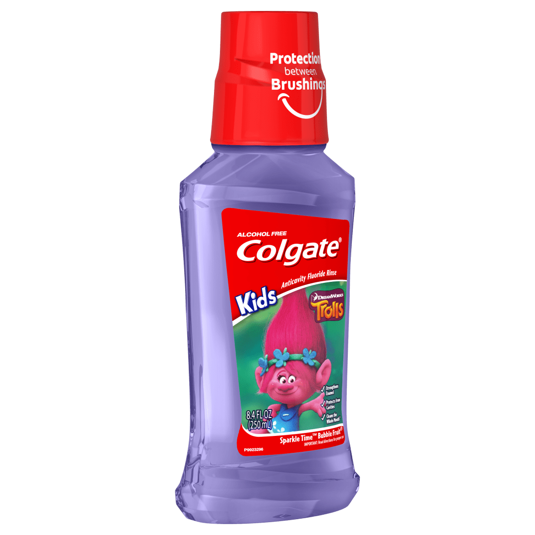 Colgate Kids Mouthwash, Trolls - 25 mL, 8.4 fl.oz.