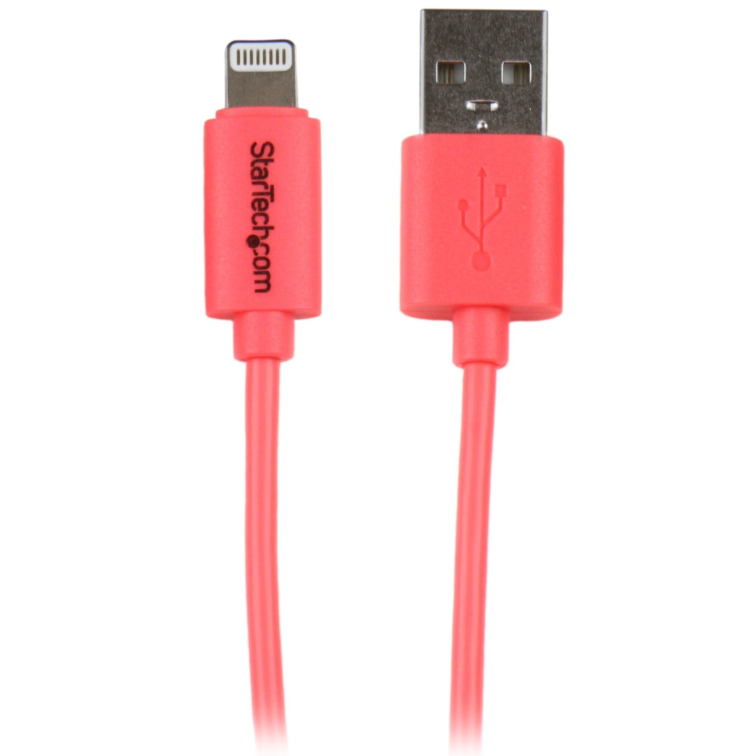 1m Pink Lightning to USB Cable iPhone iPod iPad