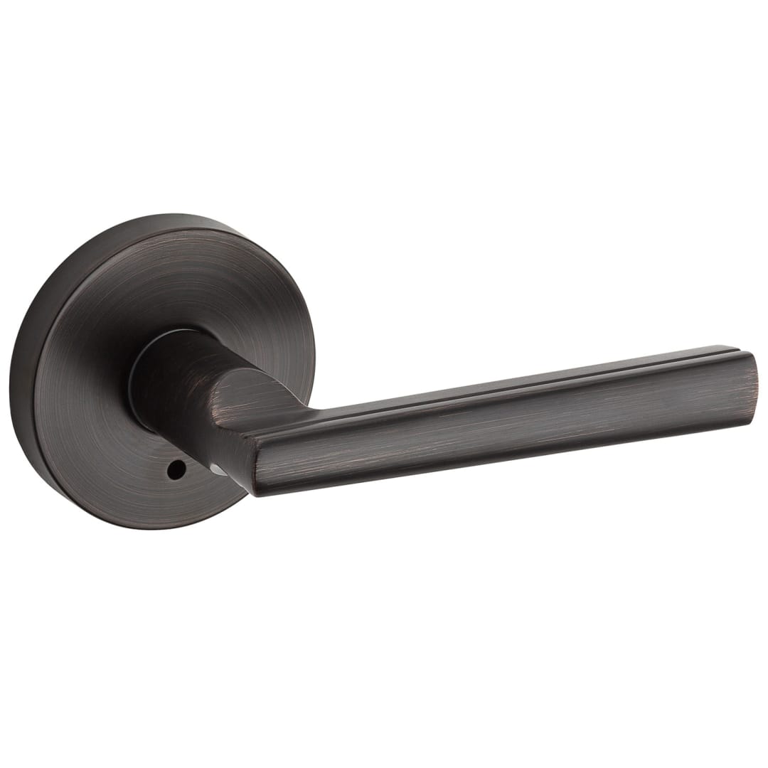 Montreal Round Bed/Bath Lever in Venetian Bronze