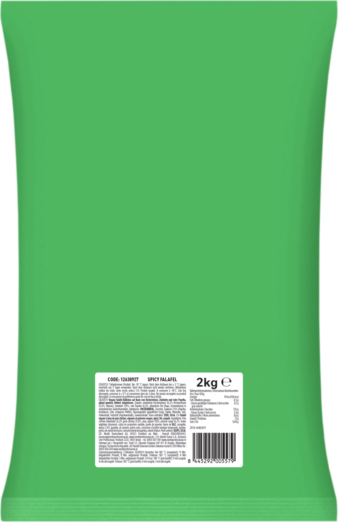 GARDEN GOURMET Spicy Falafel 2kg