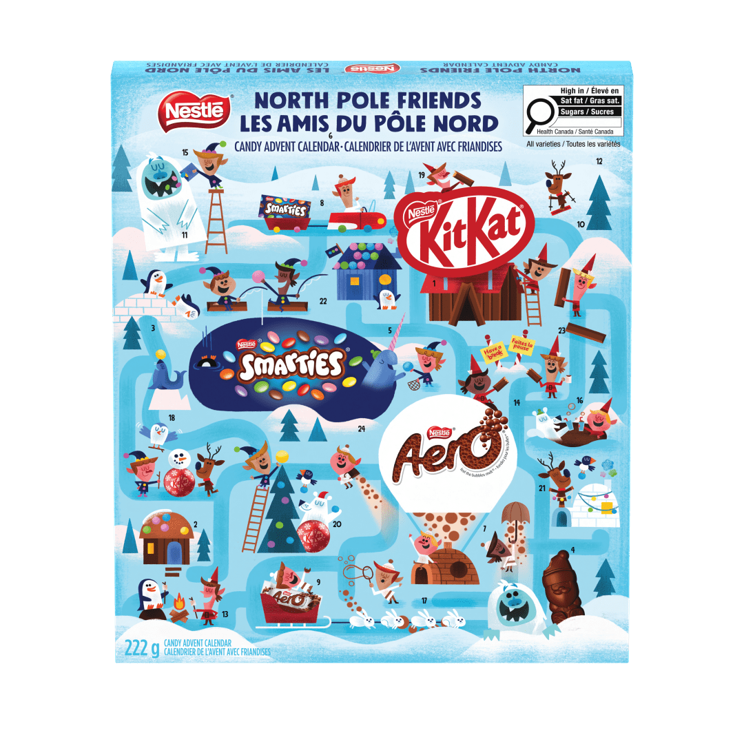 NESTLE Holiday Advent Calendar10x222g CA