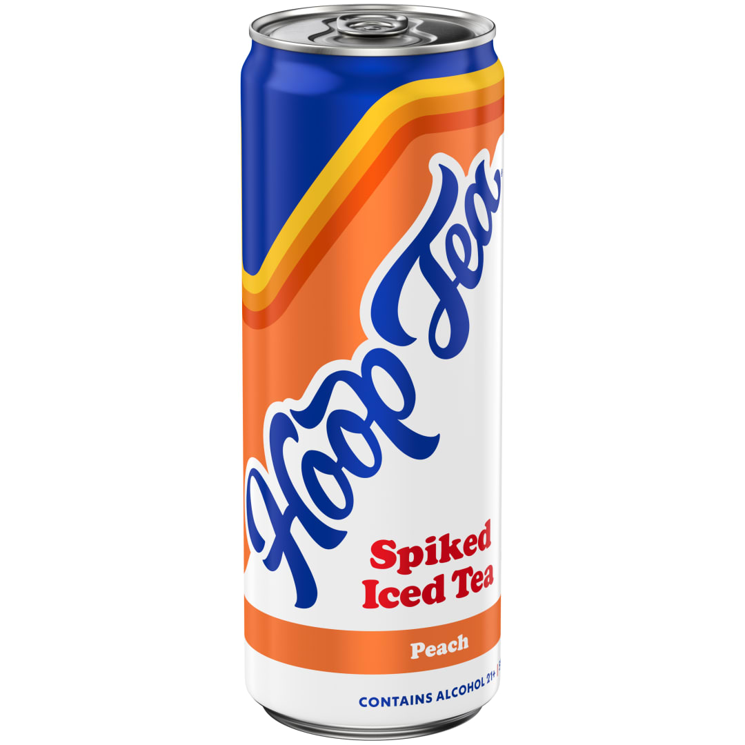 Hoop Tea Peach 12 oz Single CAN Sleek 5ABV - BVL Version