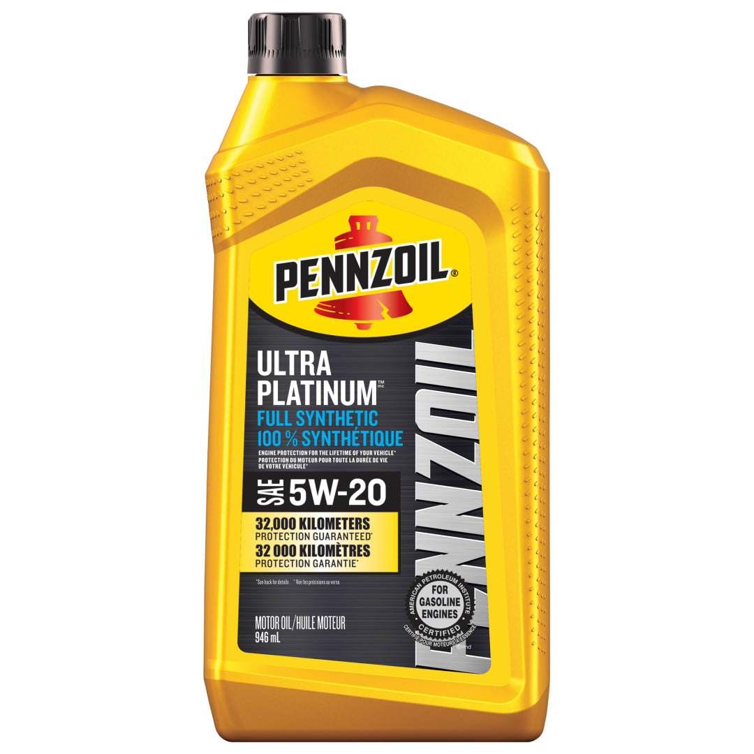 Pennzoil Ultra Platinum Full Synthetic 5W-20 Motor Oil, 1 Quart