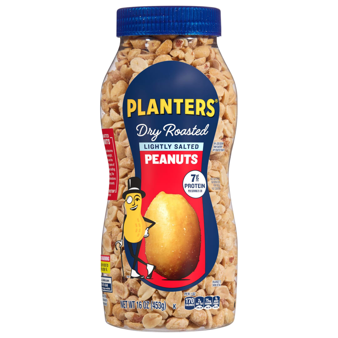 PLANTERS Lightly Salted Dry Roast Peanuts