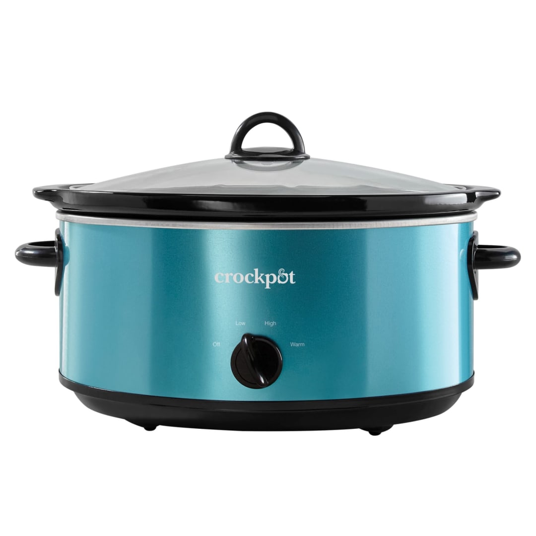 Crockpot® Manual 7-Quart Slow Cooker, Turquoise