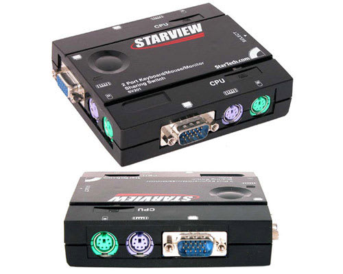 2 Port PS/2 StarView KVM Switch