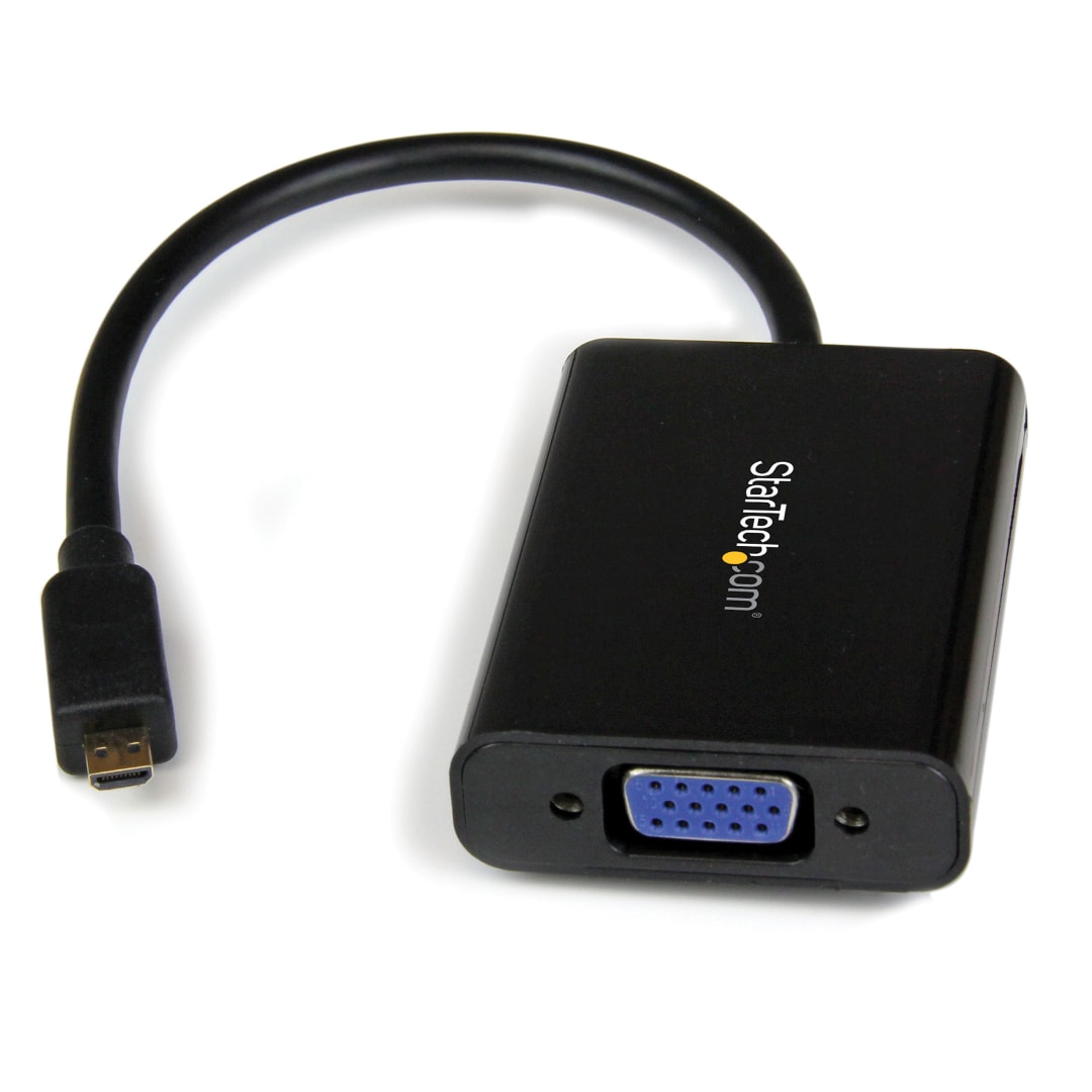 Lenovo Thinkpad 8 to Projector or Monitor - Thinkpad 8 to VGA Adapter - Micro HDMI to VGA Converter - 1920 x 1200 / 1080p