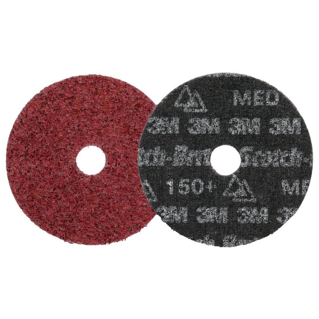 Scotch-Brite™ Hassas Ağır Hizmet Tipi Yüzey Hazırlama Diski, HD-DH, Medium 150+, 127 mm x 22.23 mm, 50 ea/Case