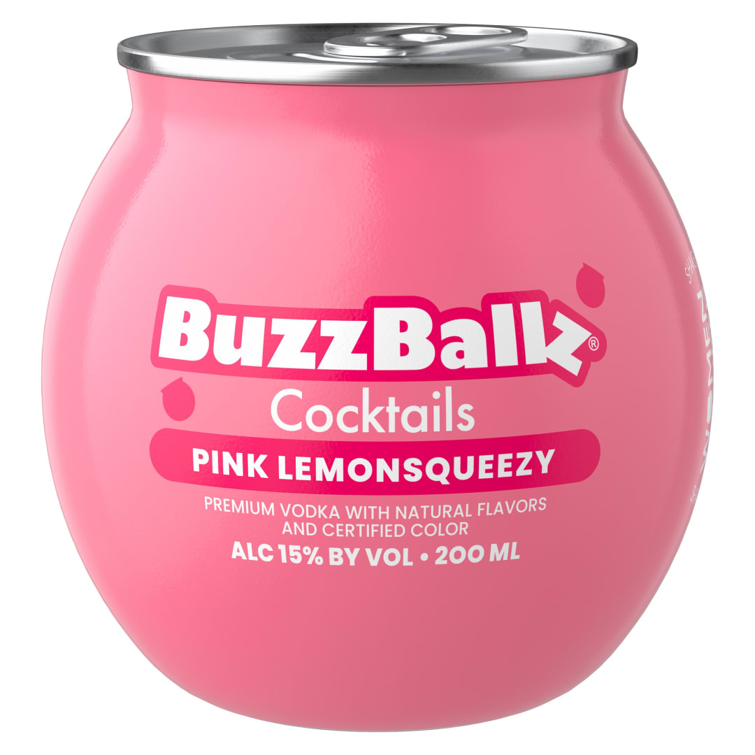 BuzzBallz Pink Lemonade Cocktail 200ml 30 Proof