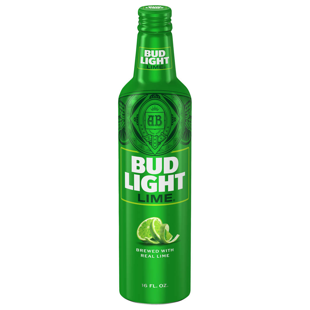 Bud Light Lime 16 oz Recloseable Aluminum BOTTLE MS 4_2ABV