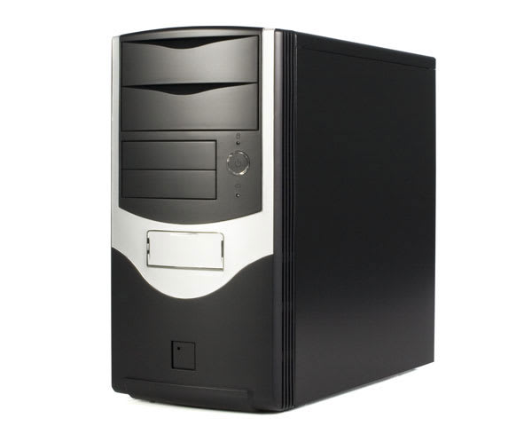 MicroATX Mini Black PC Case w/350W ATX12V 2.01 PSU