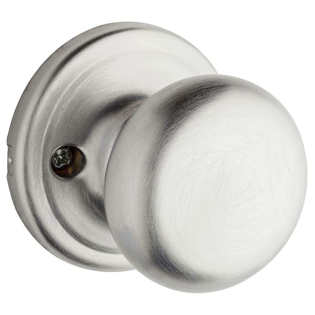 Hancock Half - Dummy Door Knob in Satin Chrome