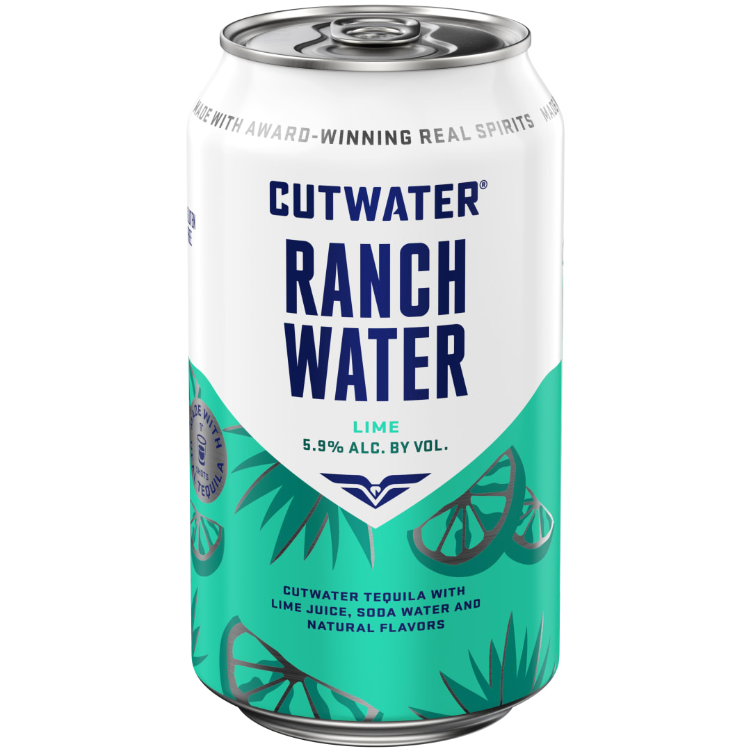 Cutwater Lime Ranch Water 355 ml Can