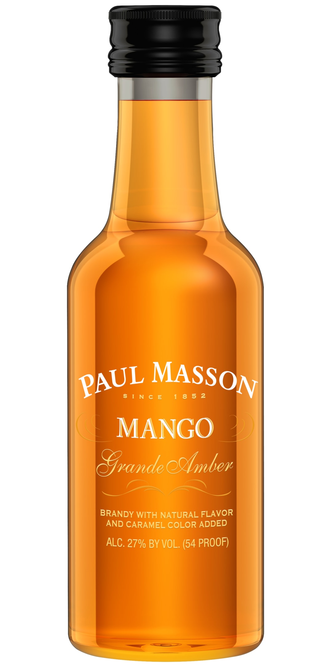 Paul Masson Mango Brandy 50ml 54 Proof