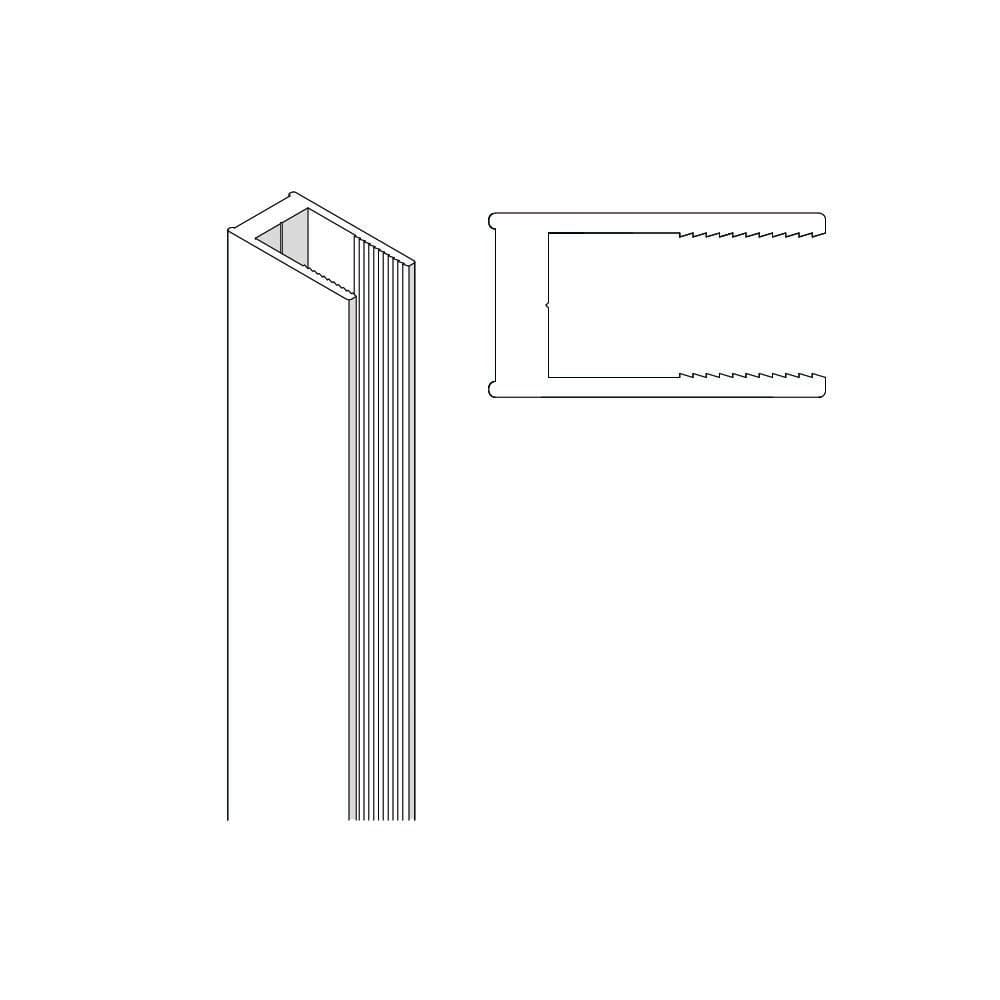 U-channel/After Painting/Satin Black