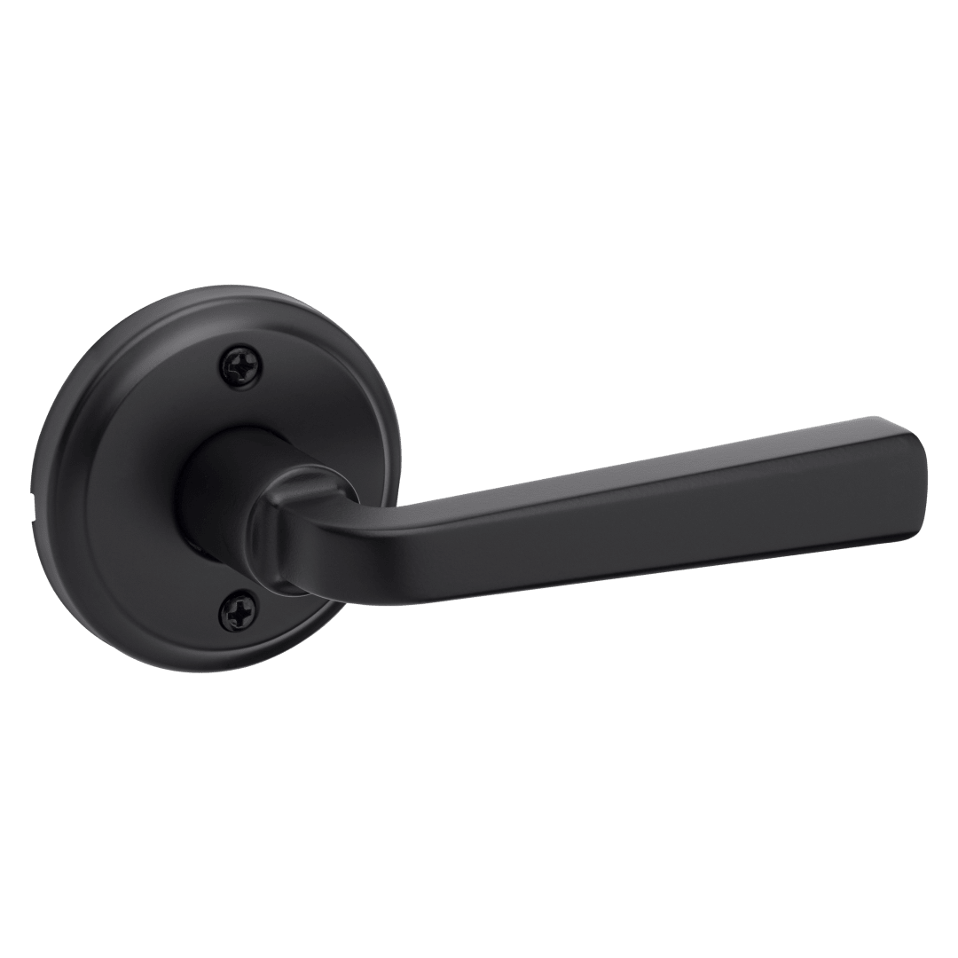 Trafford Hall/Closet Lever in Matte Black