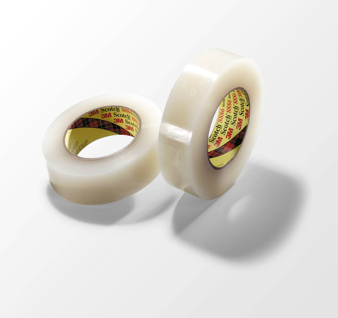 Fita Adesiva Esticável Scotch® 8874  – Transparente, 38 mm x 55 m