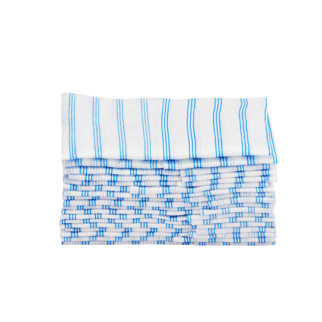 Rubbermaid Commercial Products HYGEN 12" x 12" Disposable Microfiber Cloth, Blue