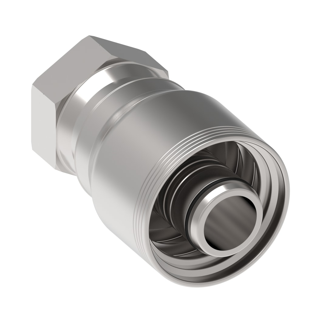 Aeroquip 1" JIC/bspp Female X 1" Hydraulic Hose Fitting 4 Way 4s16bf16
