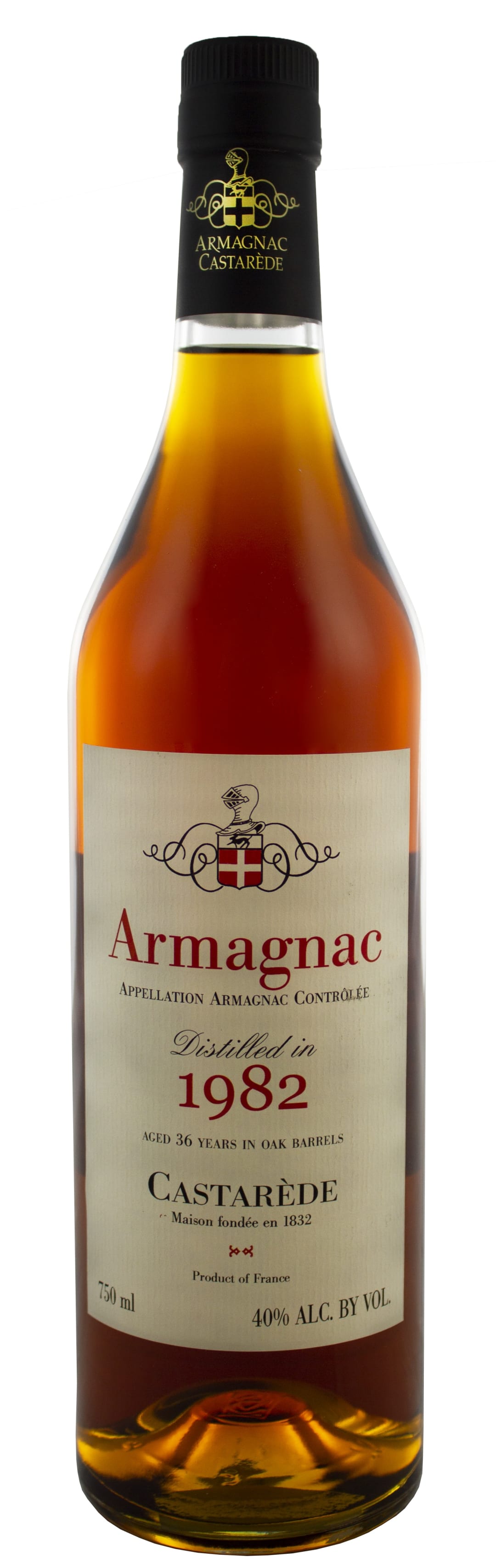 Castarede 1982 Armagnac 750ml 80 Proof