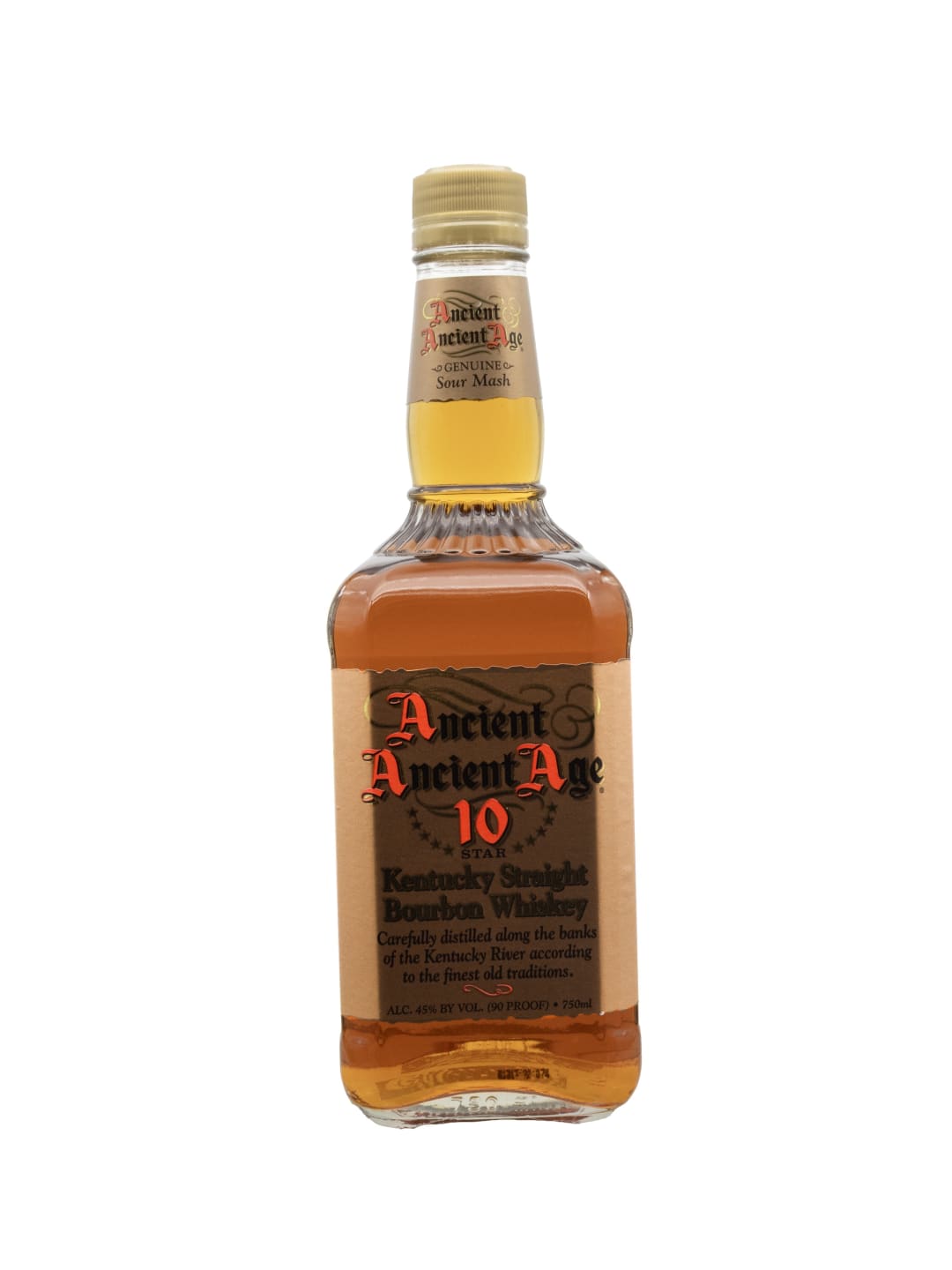 Ancient Age 10 Star Kentucky Straight Bourbon Whiskey 750ml 90 Proof