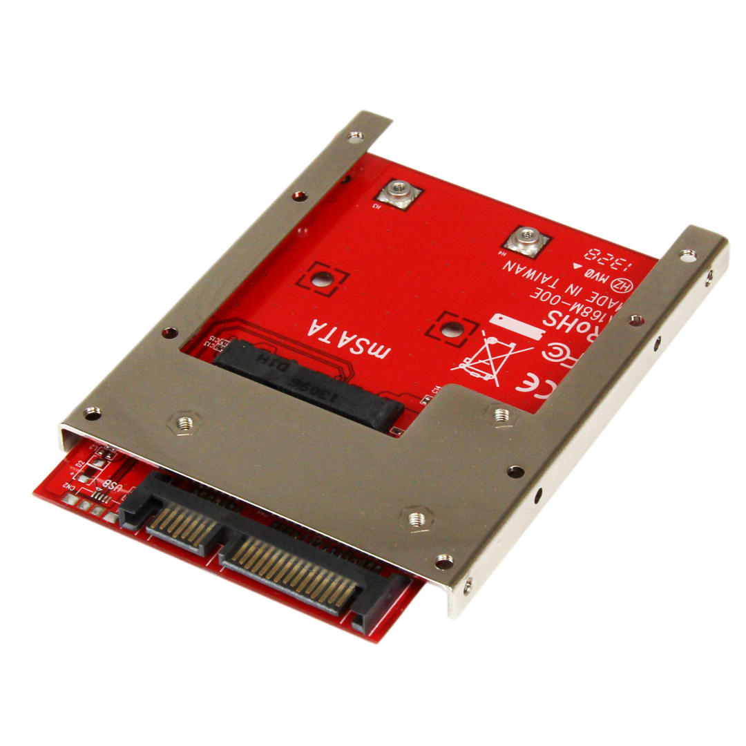 mSATA SSD to 2 5in SATA Adapter Converter